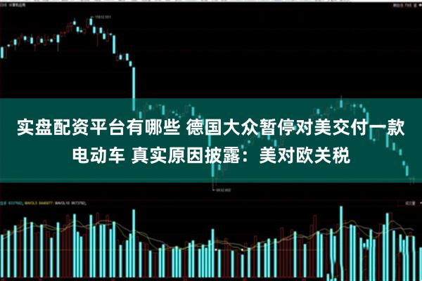 实盘配资平台有哪些 德国大众暂停对美交付一款电动车 真实原因披露：美对欧关税