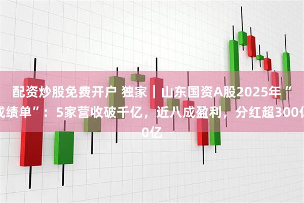 配资炒股免费开户 独家｜山东国资A股2025年“成绩单”：5家营收破千亿，近八成盈利，分红超300亿